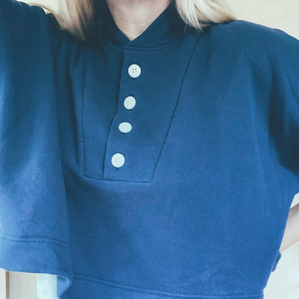 Ilana Kohn Ki Mini Pullover - Dark Blue